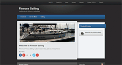 Desktop Screenshot of finessesailing.com